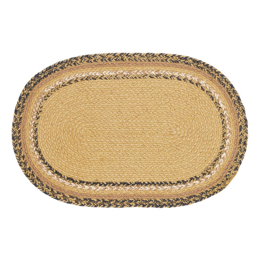 Kettle Grove Jute Placemat Stencil Stars 12x18