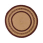 Potomac Jute Trivet Stencil Star 15