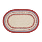 Celebration Jute Oval Placemat 10x15
