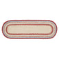 Celebration Jute Oval Runner 8x24