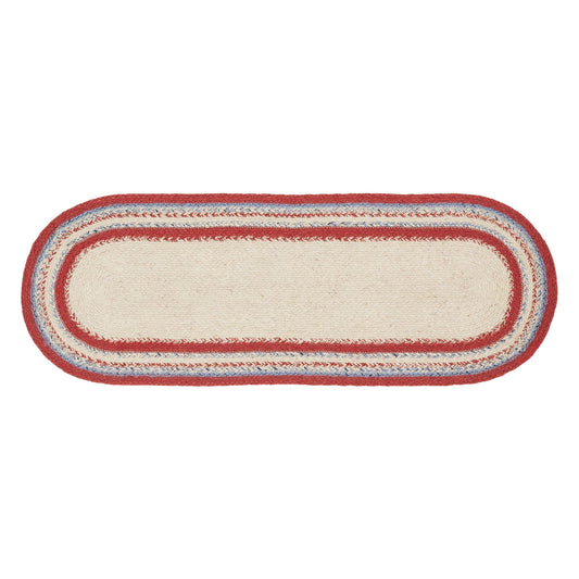 Celebration Jute Oval Runner 13x36