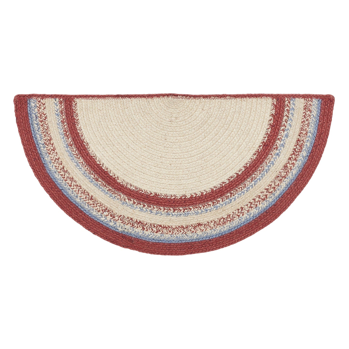 Celebration Jute Rug Half Circle 16.5x33