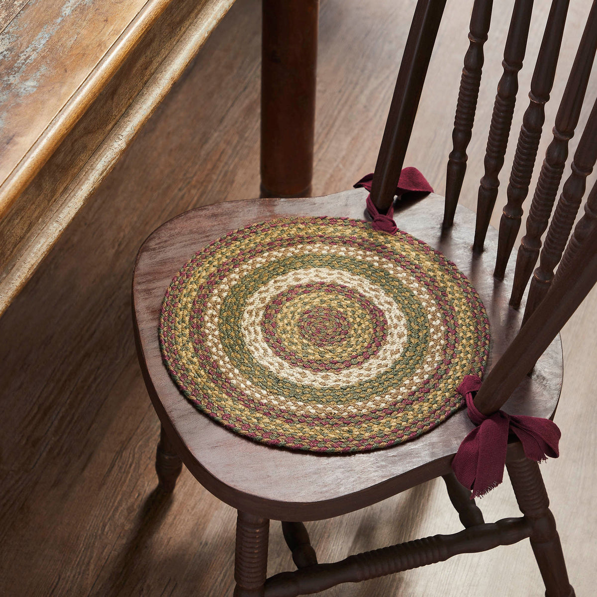 Tea Cabin Jute Chair Pad Diameter
