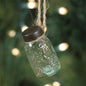 Glass Mini Mason Jar Hanging Christmas Ornament - Min of 6