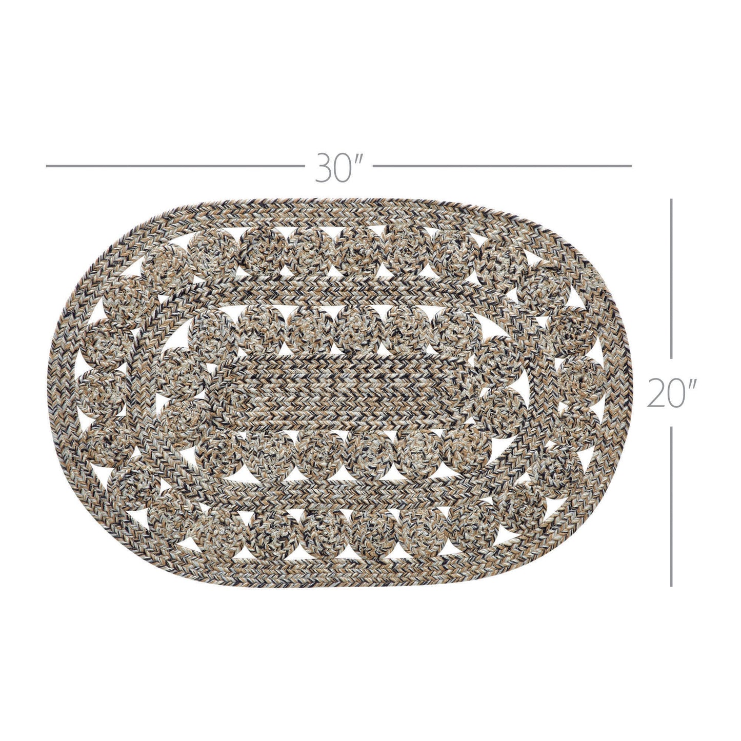 Celeste Blended Pebble Indoor/Outdoor Rug Oval 20x30
