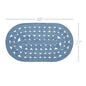 Celeste Blended Blue Indoor/Outdoor Rug Oval 27x48