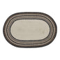Floral Vine Jute Oval Rug Welcome 20x30