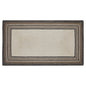 Floral Vine Jute Rug Rect Welcome w/ Pad 27x48