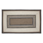 Floral Vine Jute Rug Rect w/ Pad 36x60