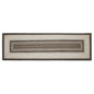 Floral Vine Jute Rug/Runner Rect w/ Pad 24x78