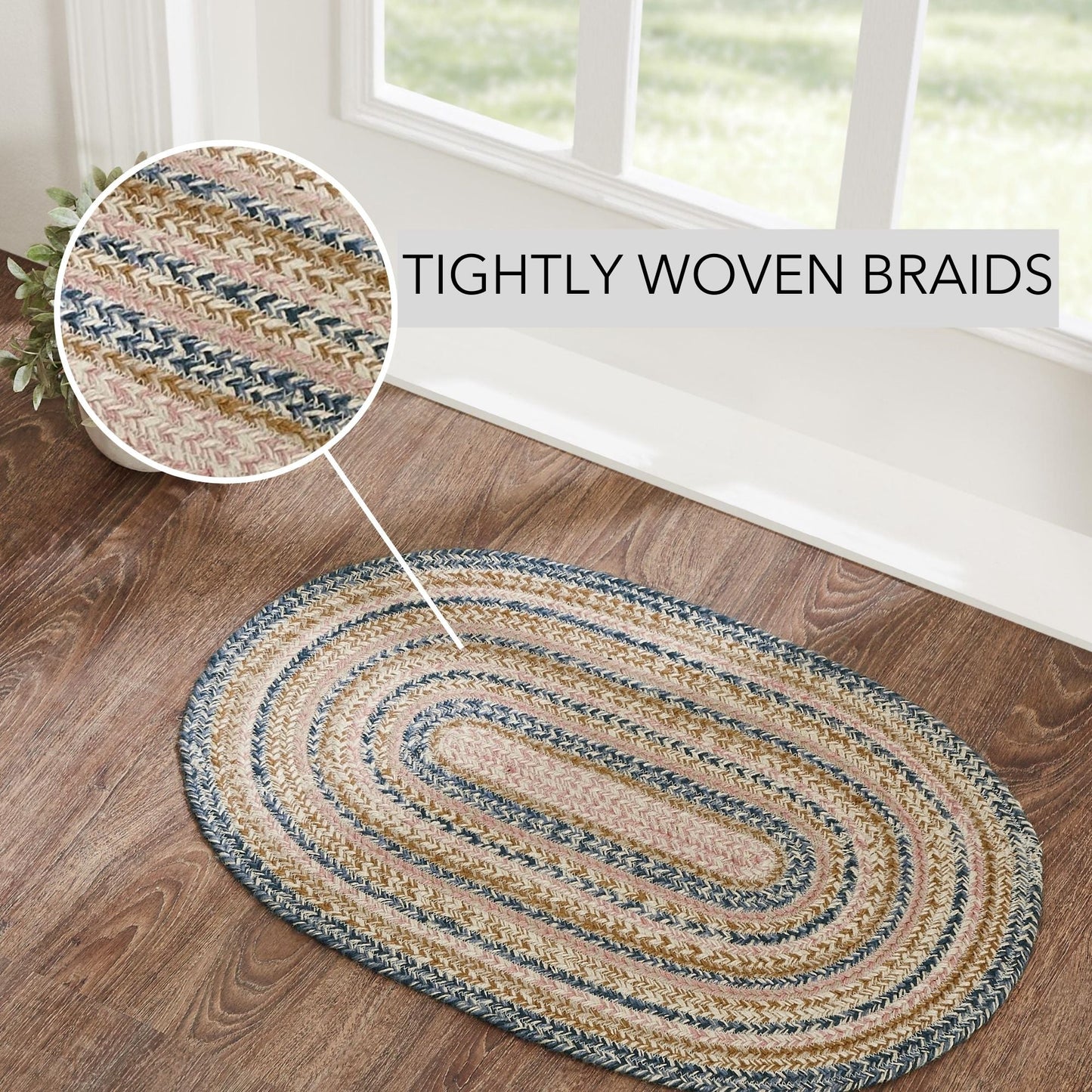 Kaila Jute Rug Oval 20x30