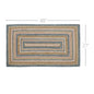 Kaila Jute Rug Rect w/ Pad 27x48