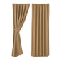 Burlap Natural Blackout Panel 84x50