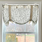 Gray Gables Floral Roman Valance 24Lx40W