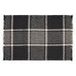 Eston Black Tan Plaid Placemat Set of 2 13x19