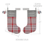 Gregor Plaid Stocking 12x20