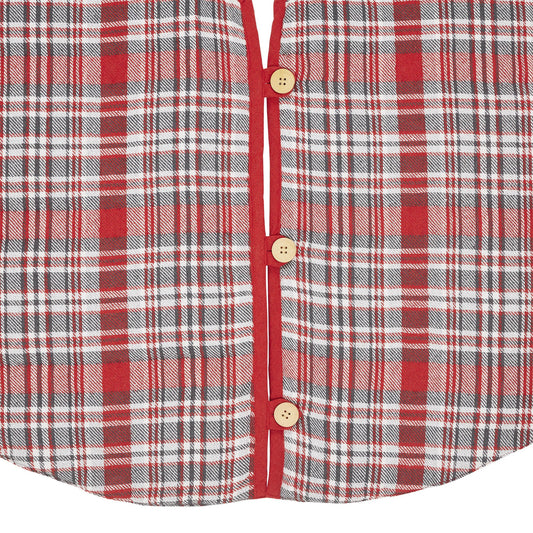 Gregor Plaid Tree Skirt 48
