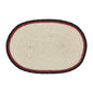 Jolly Ole Santa Jute Oval Placemat 10x15