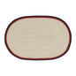 Jolly Ole Santa Jute Oval Placemat 13x19