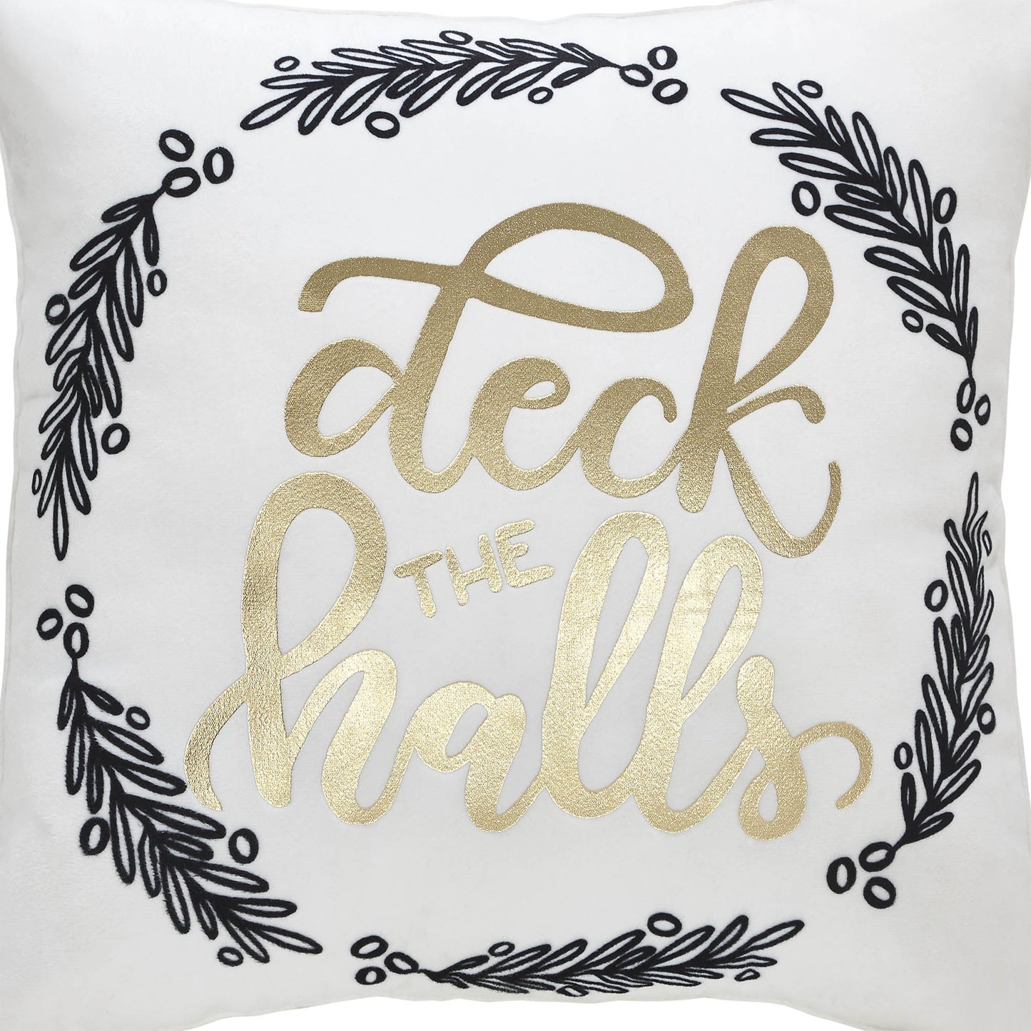 Wintergleam Deck the Halls Pillow 14x14