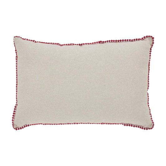 Sawyer Mill Charcoal Merry Christmas Pillow 14x22