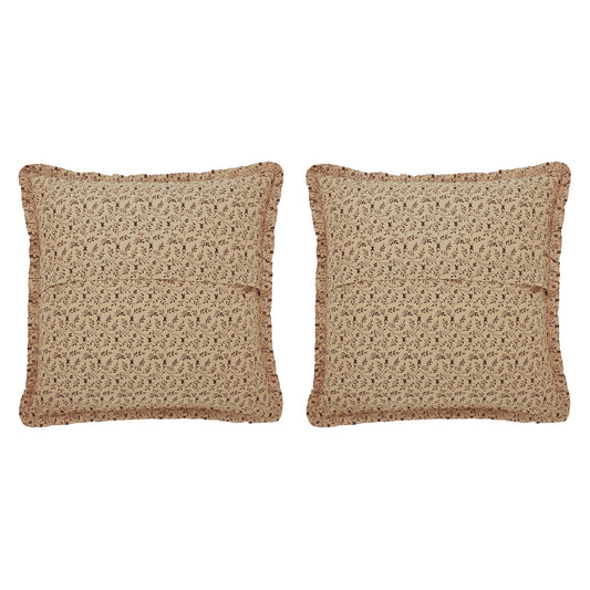 Pip Vinestar Fabric Euro Sham Set of 2 26x26