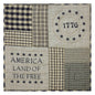 My Country Quilted Lap Throw 32Wx32L