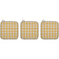 Buzzy Bees Pot Holder Set of 3 8x8