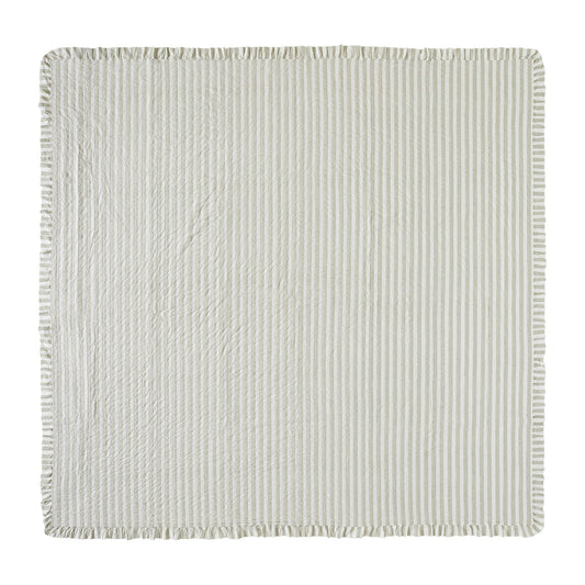 Finders Keepers Ruffled California/Luxury King Quilt 124Wx115L
