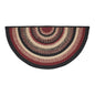 Connell Jute Rug Half Circle 16.5x33
