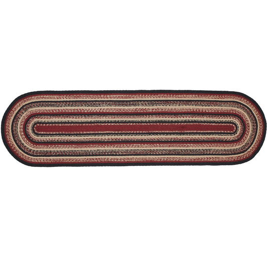 Connell Jute Rug/Runner Oval w/ Pad 22x78