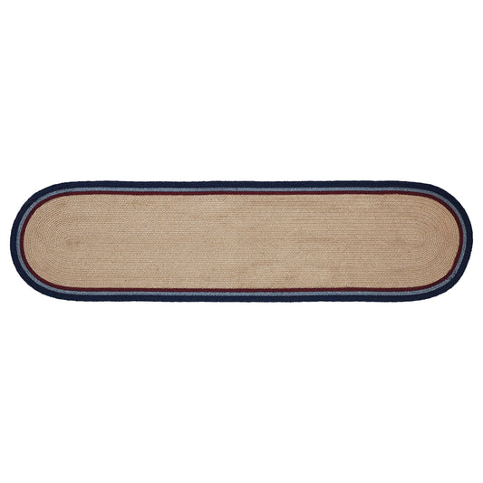 My Country Oval Runner Stencil Stars 12x48