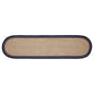 My Country Oval Runner Stencil Stars 12x48