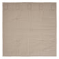 Custom House Black Tan Jacquard Quilted Lap Throw 34Wx34L