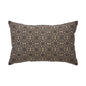 Custom House Black Tan Jacquard Pillow 14x22