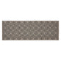 Custom House Black Tan Jacquard Runner 12x36