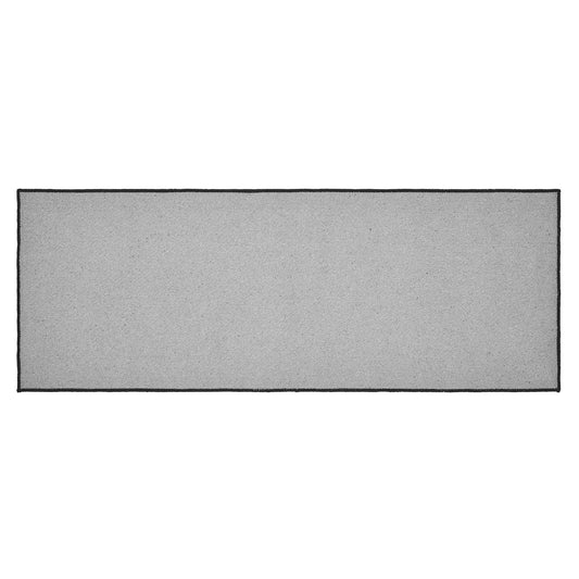 Custom House Black Tan Jacquard Polyester Bathmat 17x48