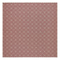 Custom House Burgundy Tan Jacquard Queen Coverlet 94Wx94L