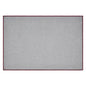 Custom House Burgundy Tan Jacquard Polyester Bathmat 20x30