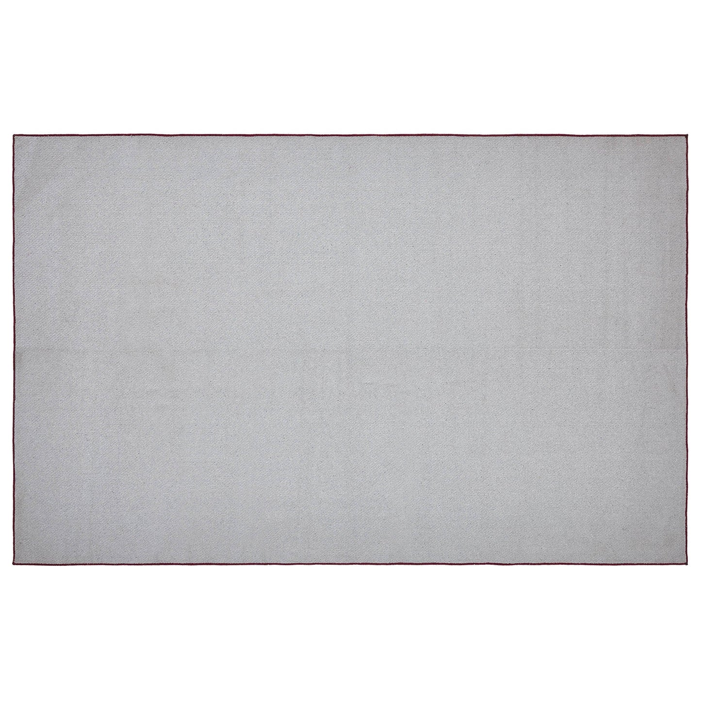 Custom House Burgundy Tan Jacquard Polyester Rug Rect 60x96