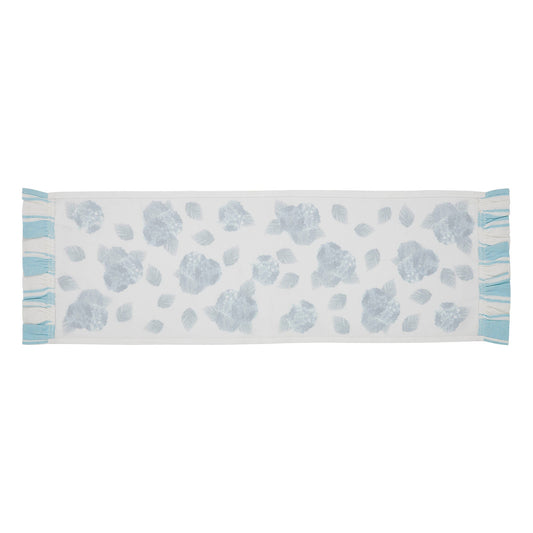 Finders Keepers Hydrangea Ruffled Runner 8x24