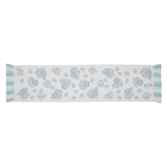 Finders Keepers Hydrangea Ruffled Runner 12x48