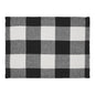 Annie Buffalo Check Black Placemat Set of 2 13x19