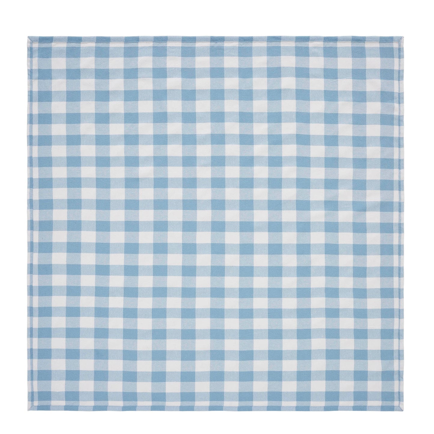 Annie Buffalo Check Blue Table Topper 40x40