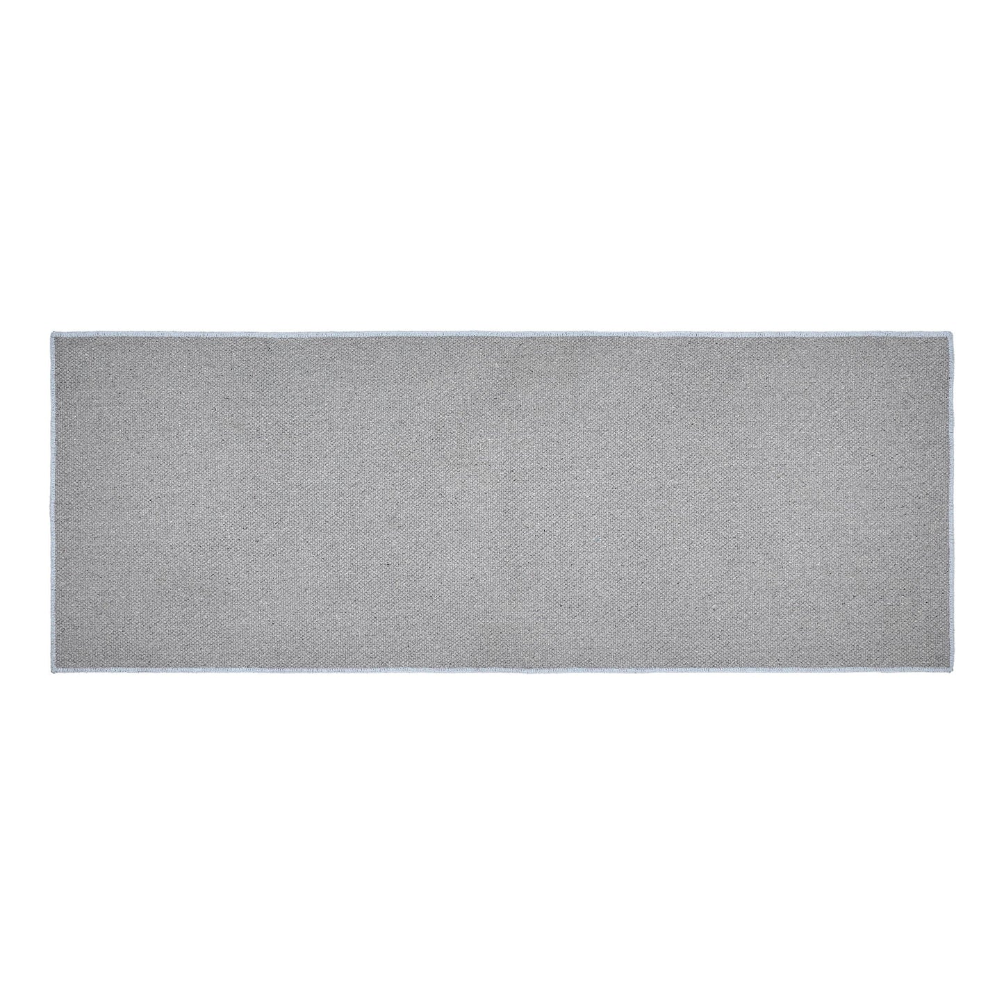 Annie Buffalo Check Blue Polyester Rug Rect 17x48