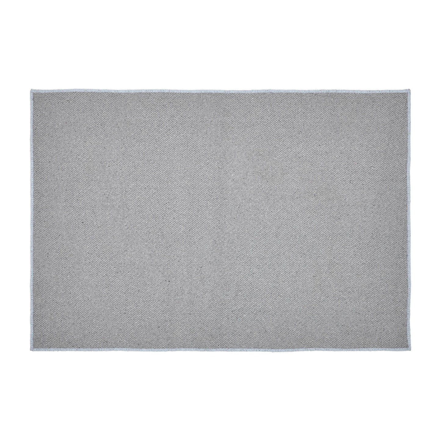 Annie Buffalo Check Blue Polyester Rug Rect 24x36