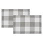 Annie Buffalo Check Grey Placemat Set of 2 13x19