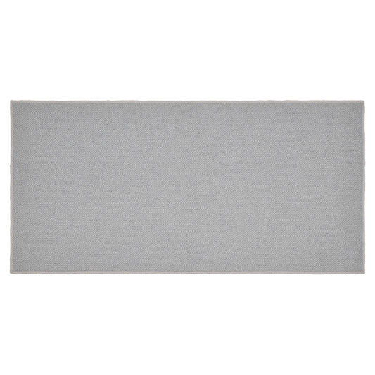 Annie Buffalo Check Grey Welcome Polyester Rug Rect 17x36