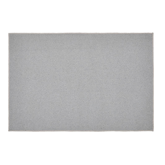 Annie Buffalo Check Grey Welcome Polyester Rug Rect 24x36