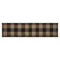 Black Check Runner 12x48